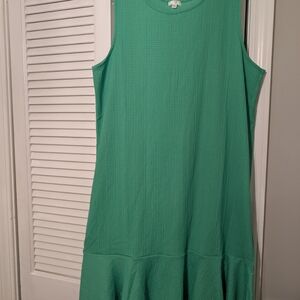 Kaktus Sleeveless Mint Green Midi Dress